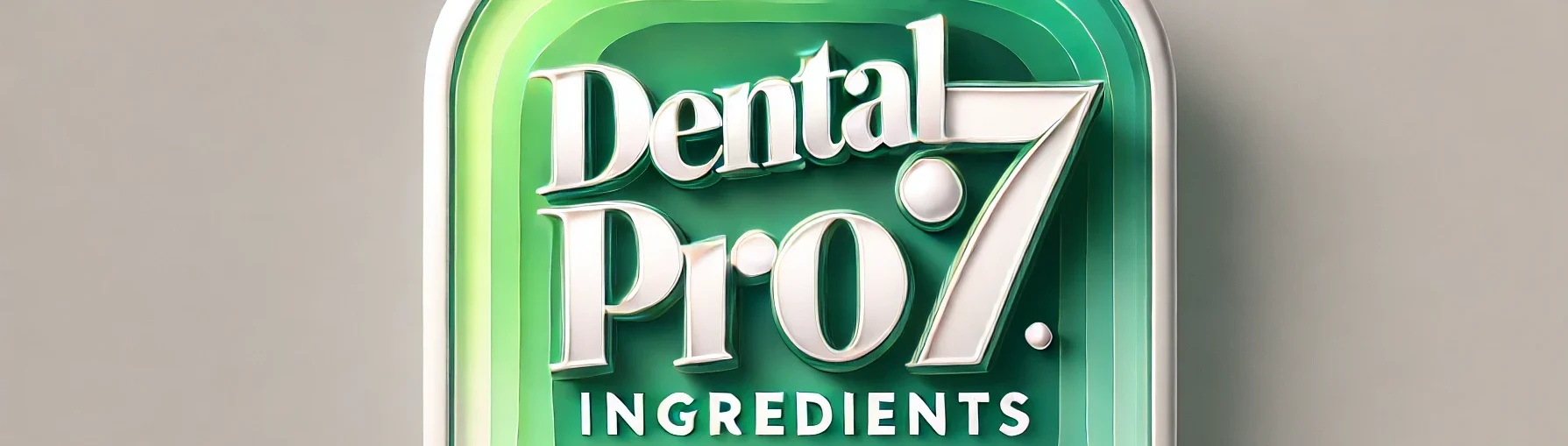 Dental Pro 7 is paraben free, it contains no preservatives, no artificial chemicals, no colors, no animal products, no fillers, no SLS, no perfumes and no fluoride, it contains just '100% pure' natural ingredients