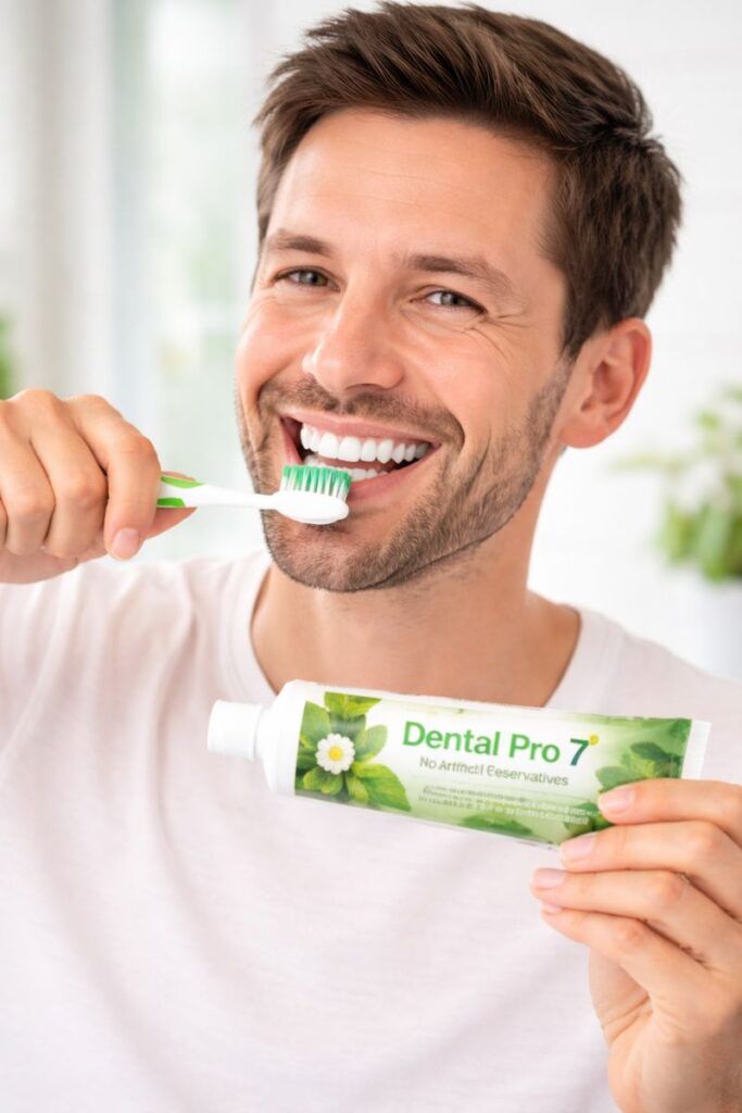 Daily use of Dental Pro 7 No artificial chemicals