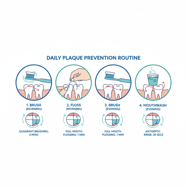 Best Daily Routine to Prevent Plaque Build Up
