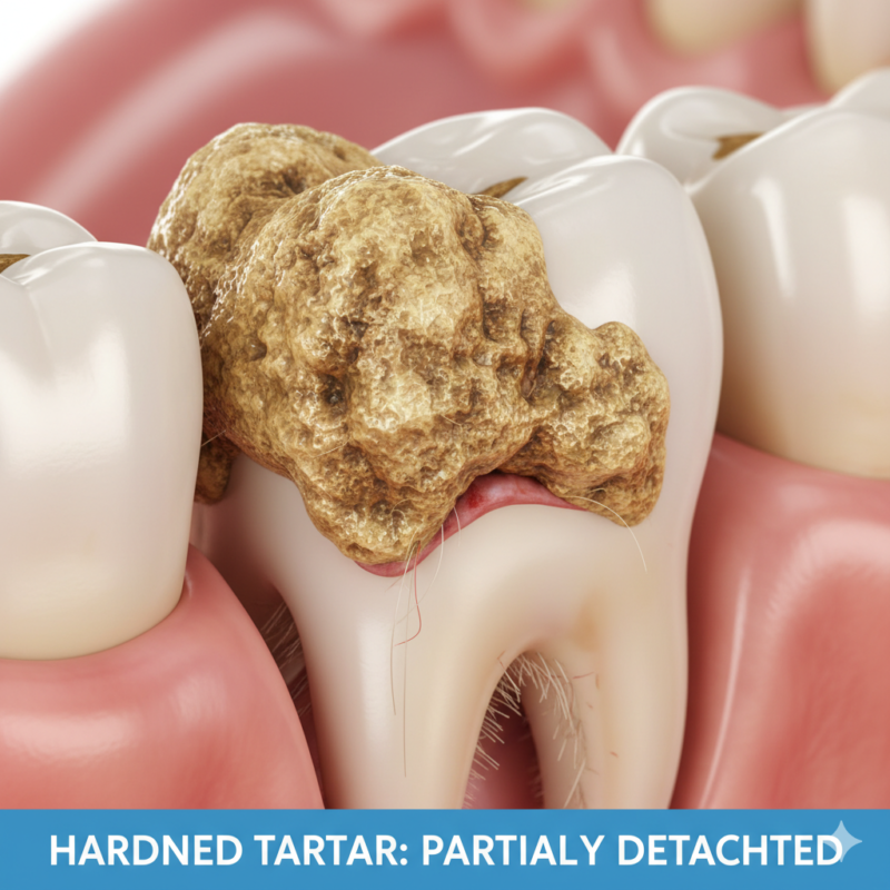 Can tartar break off naturally?