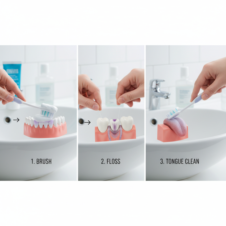 Daily Plaque Control Routine That Actually Works brushing