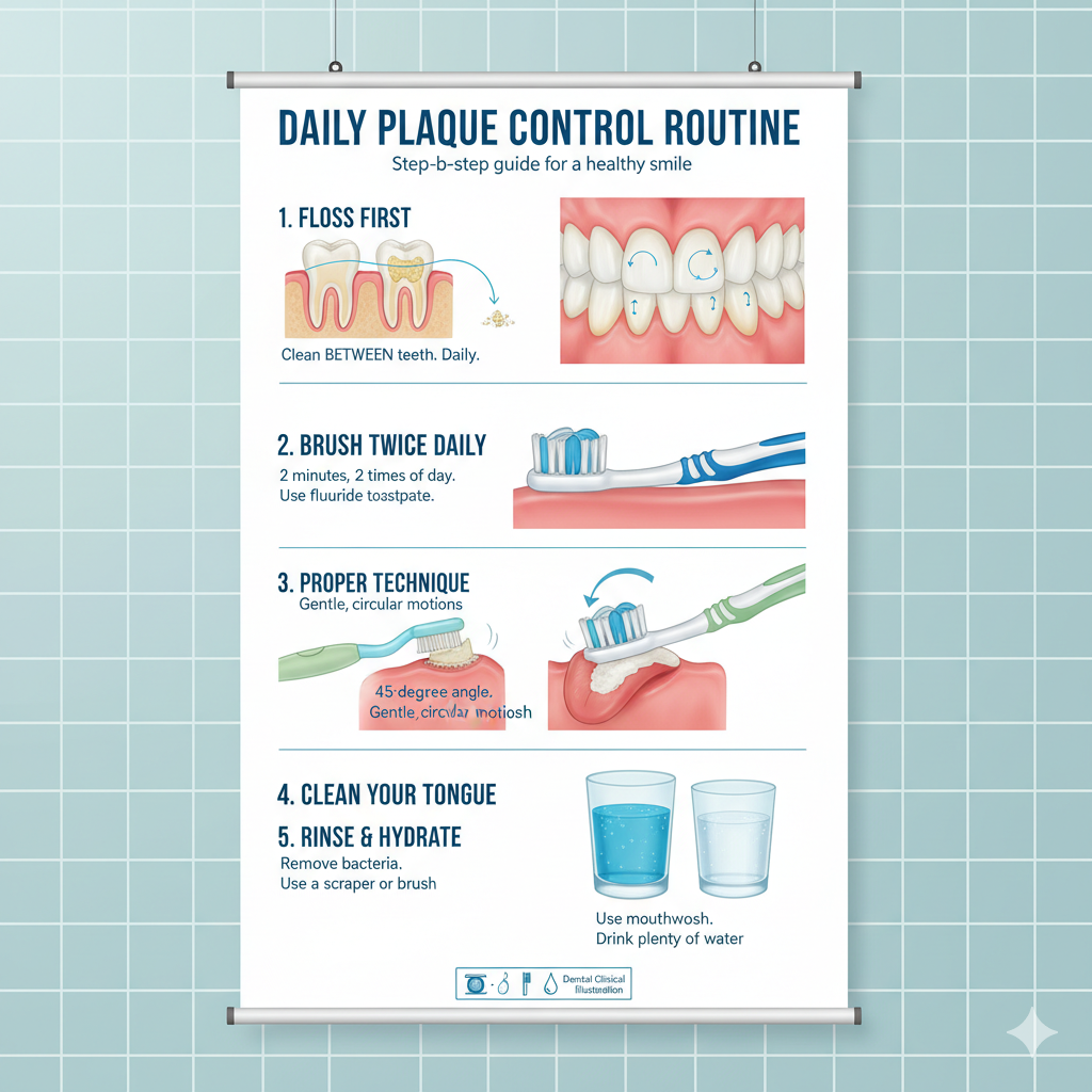 Daily Plaque Control Routine That Works