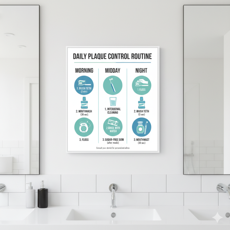 Daily Plaque Control System combines timing technique