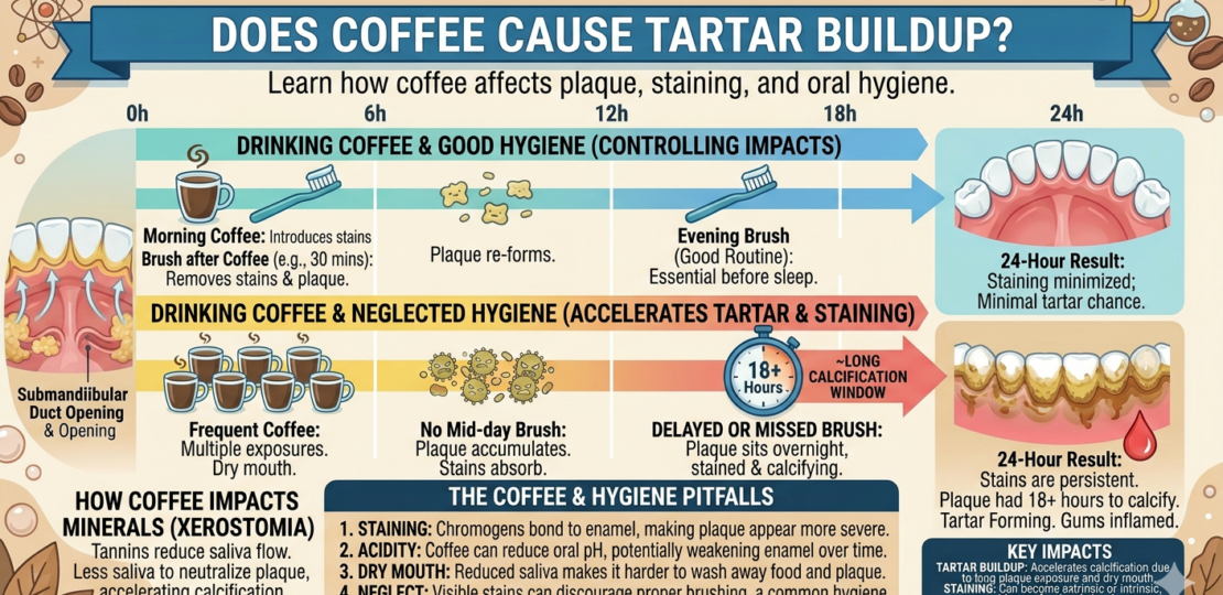 Does Coffee Cause Tartar Buildup