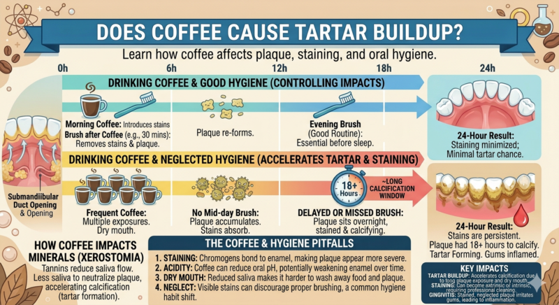 Does Coffee Cause Tartar Buildup