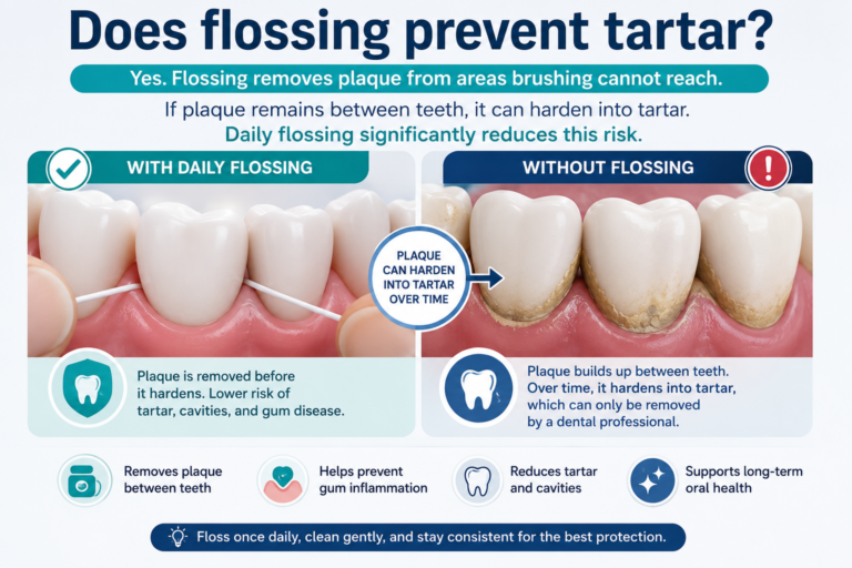 Does Flossing Prevent Tartar