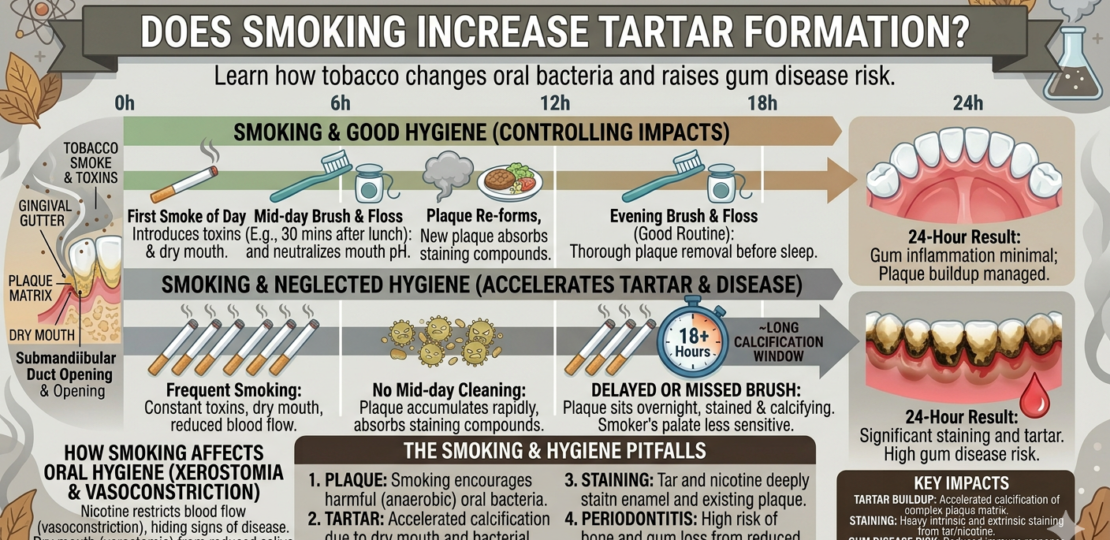 Does Smoking Increase Tartar Buildup