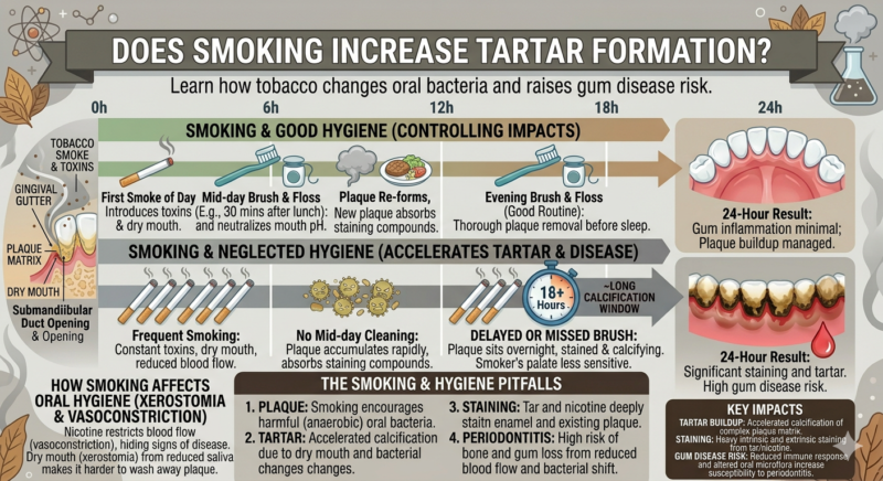 Does Smoking Increase Tartar Buildup?