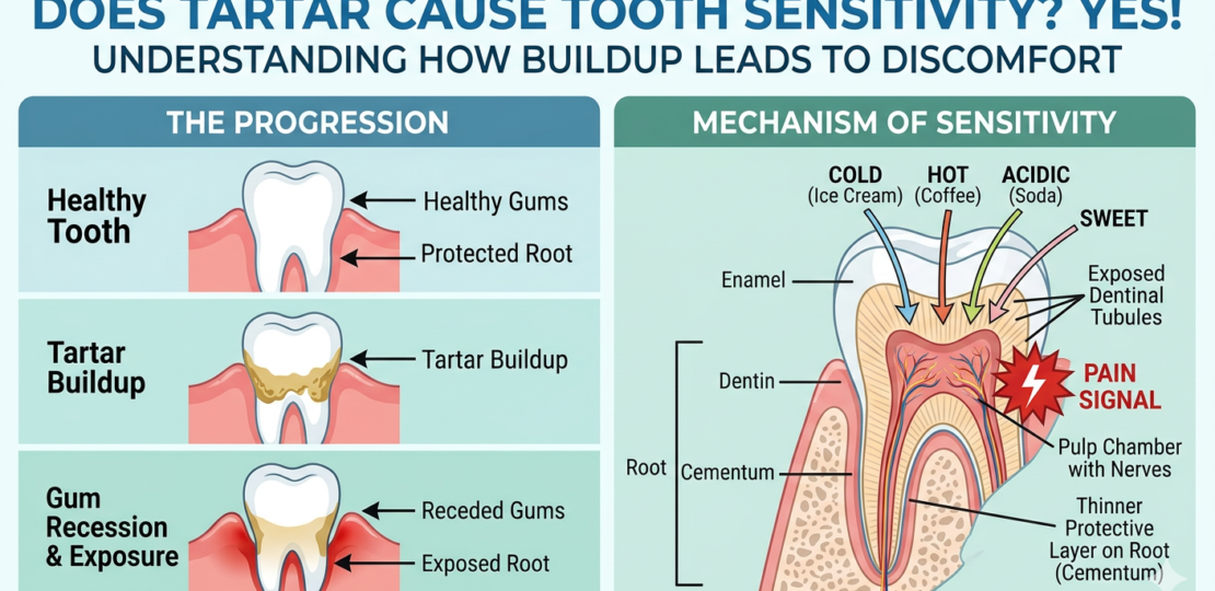 Does Tartar Cause Tooth Sensitivity1
