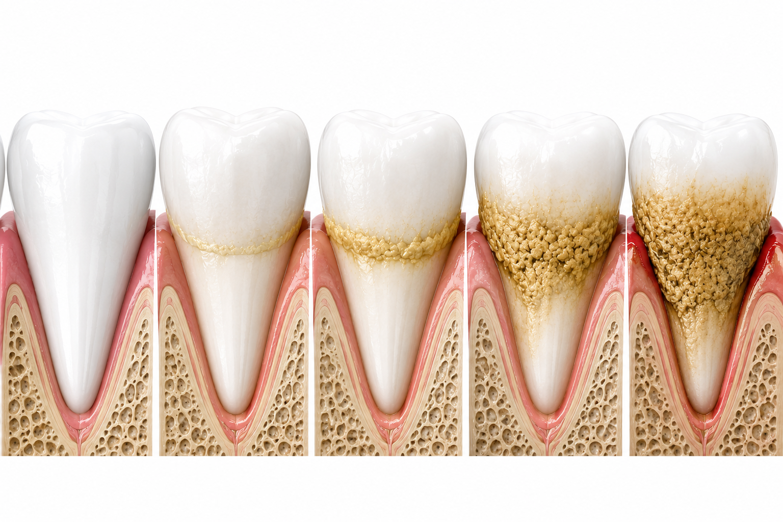 How Plaque Forms on Teeth Step by Step