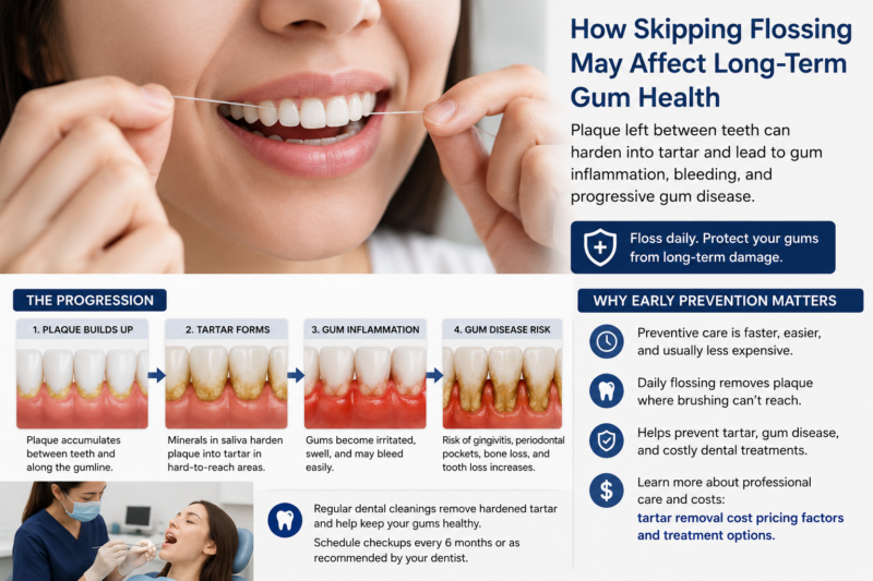 Does Skipping Flossing Cause Tartar