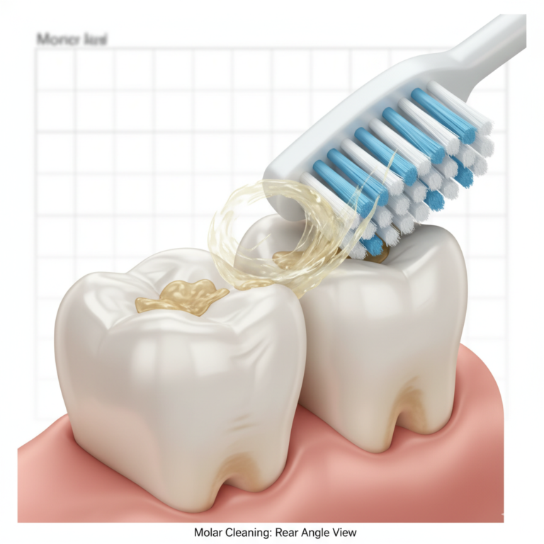 How to Clean Plaque From Back Teeth Properly