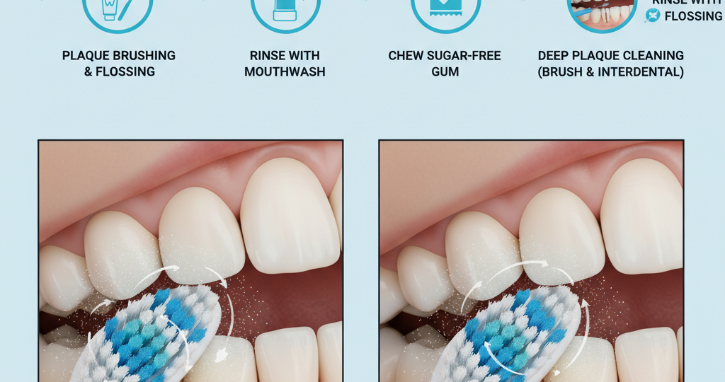 How to Keep Teeth Plaque Free All Day