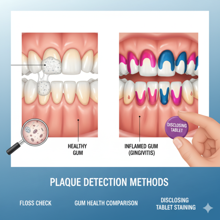 How to Know If Plaque Removal Is Working using visual checks
