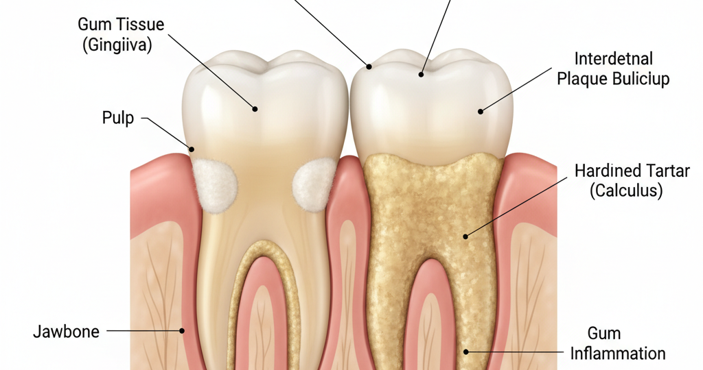 How to Prevent Tartar Between Teeth