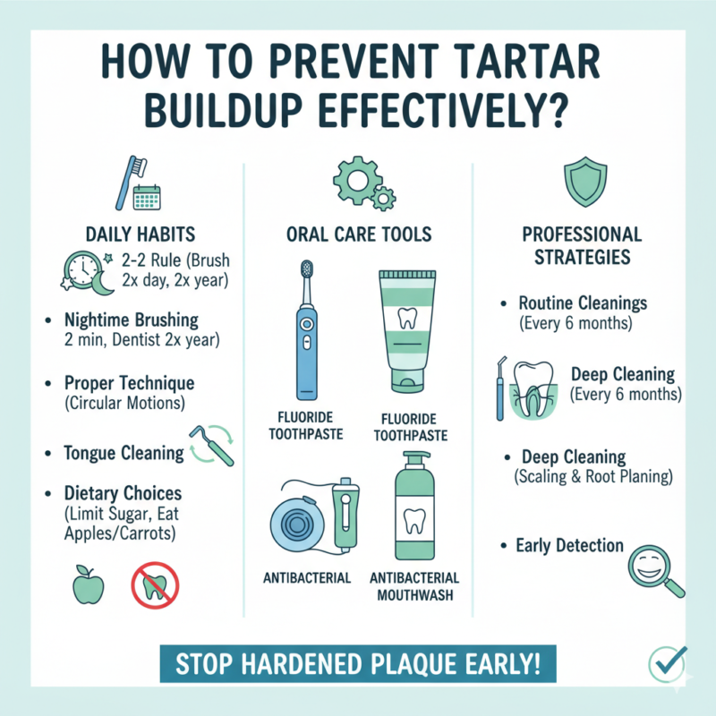 How to prevent tartar buildup effectively