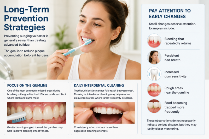 Tartar Under the Gums