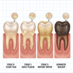 Plaque Color Guide explaining white yellow and What It Means
