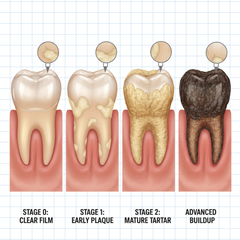 Plaque Color Guide explaining white yellow and What It Means