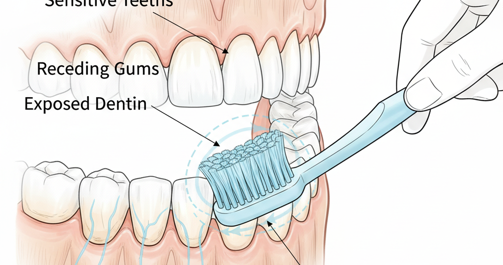Plaque Removal for Sensitive Teeth using gentle tools