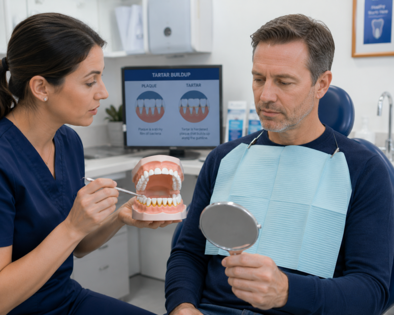 Professional Tartar Removal Procedure