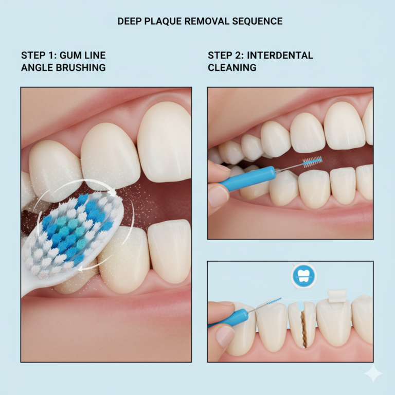 Step by Step Deep Plaque Cleaning at Home