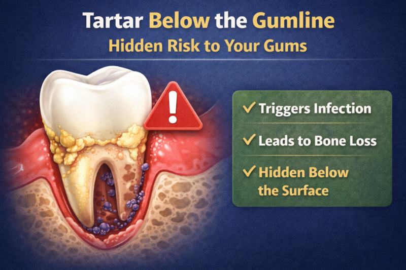 Tartar Below the Gumline
