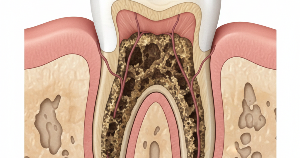 Tartar Under the Gums