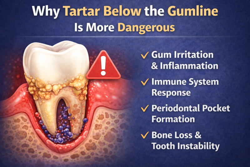 Tartar Below the Gumline