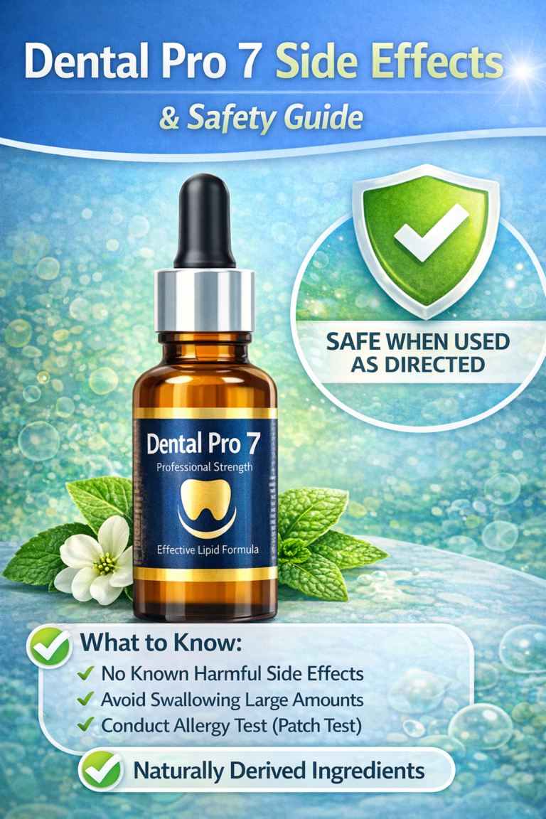 Dental Pro 7 Side Effects and Safety Guide