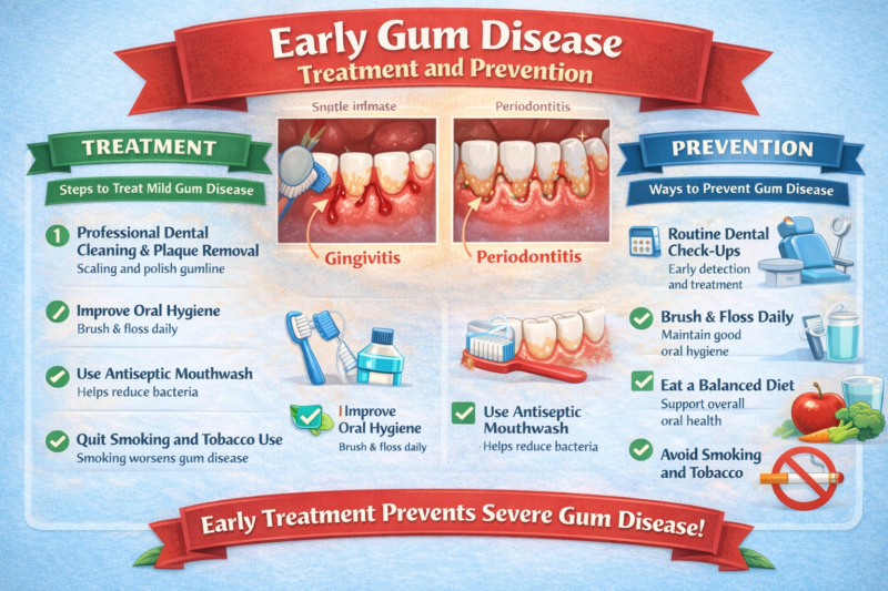 Early Gum Disease Treatment and Prevention