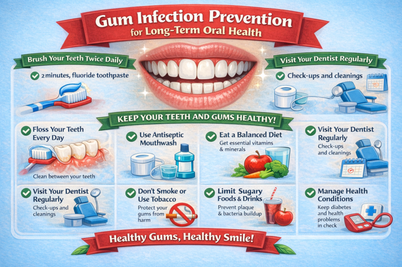Gum Infection Prevention for Long-Term Oral Health