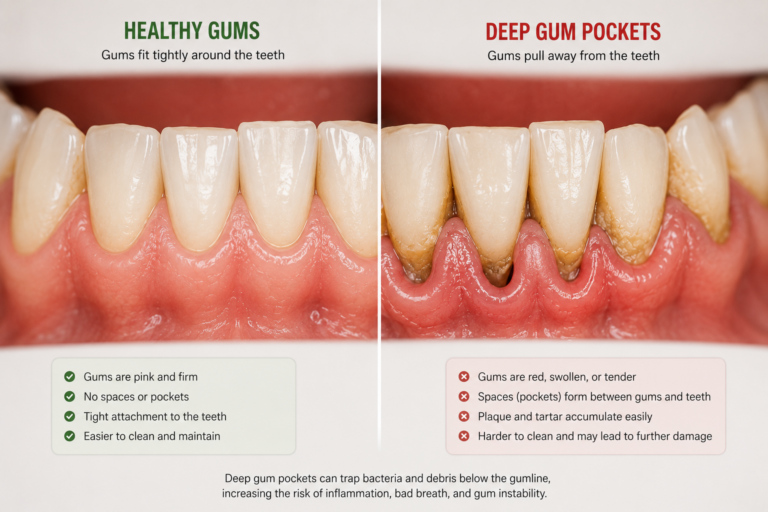 Gum Pockets Treatment for Gum Stability