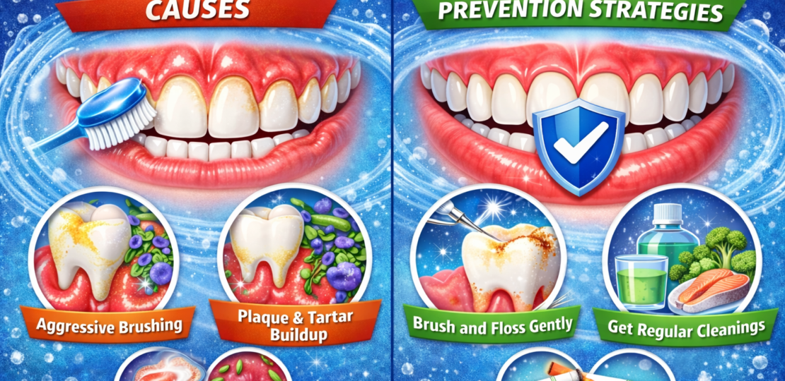 Gum Recession Causes and Prevention Strategies