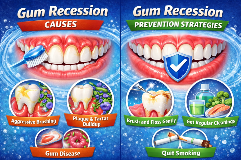 Gum Recession Causes and Prevention Strategies