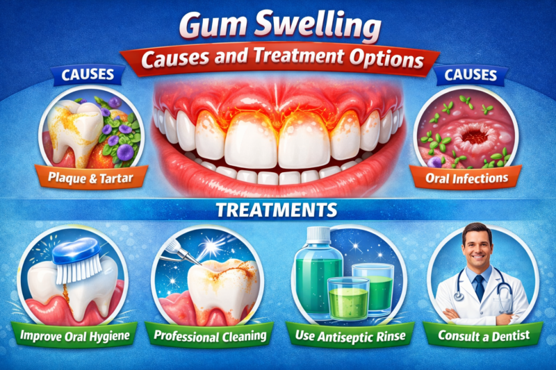 Gum Swelling Causes and Treatment Options