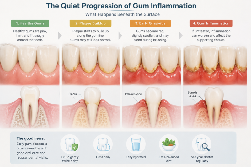 Gum disease symptoms