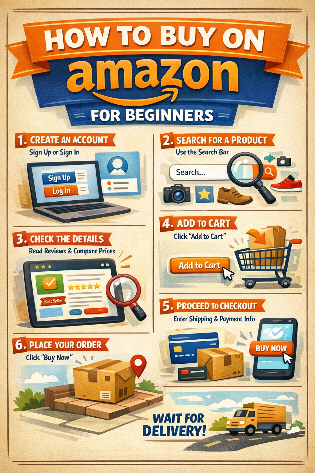 How to Buy on Amazon for Beginners