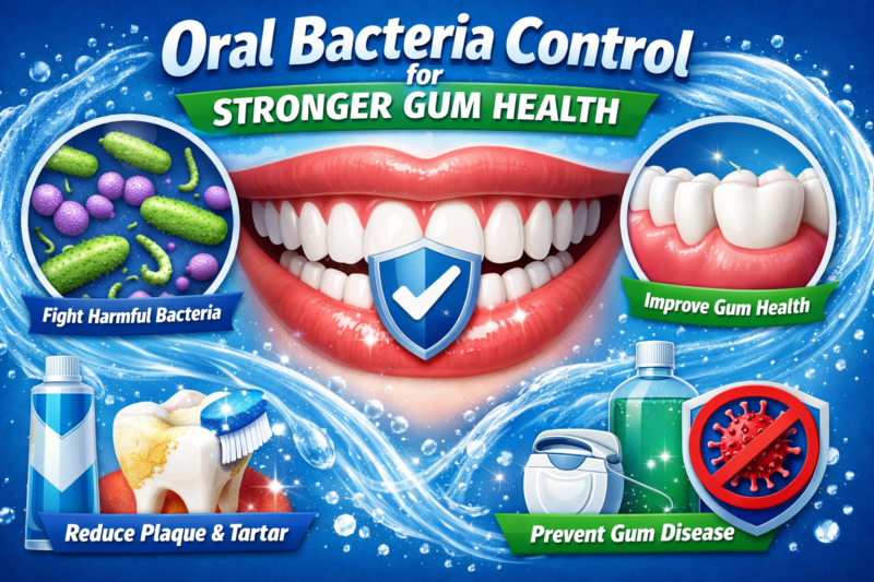 Oral Bacteria Control for Stronger Gum Health