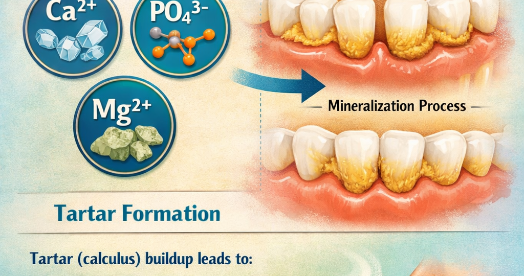 Saliva Mineral Content and Tartar