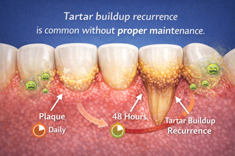 Tartar Buildup Recurrence