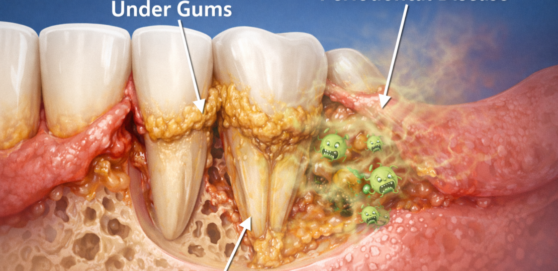 Tartar Buildup Under Gums
