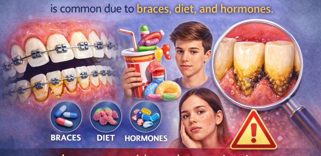 Tartar Buildup in Teenagers