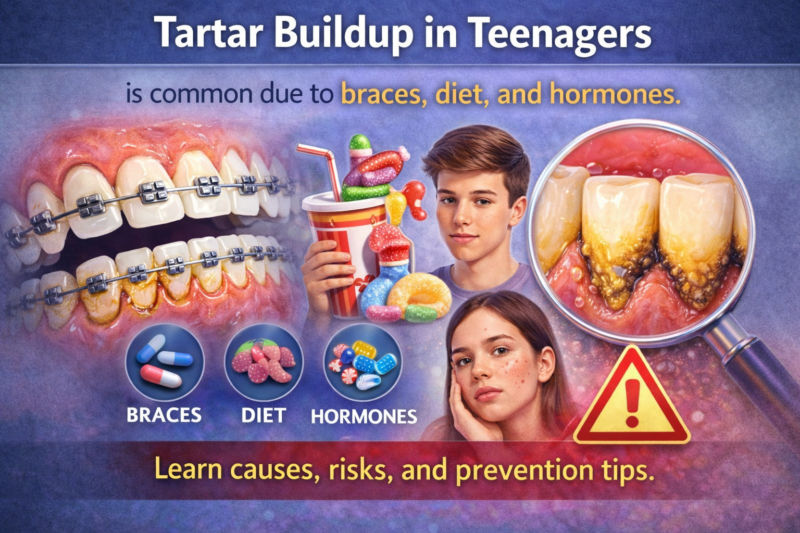 Tartar Buildup in Teenagers