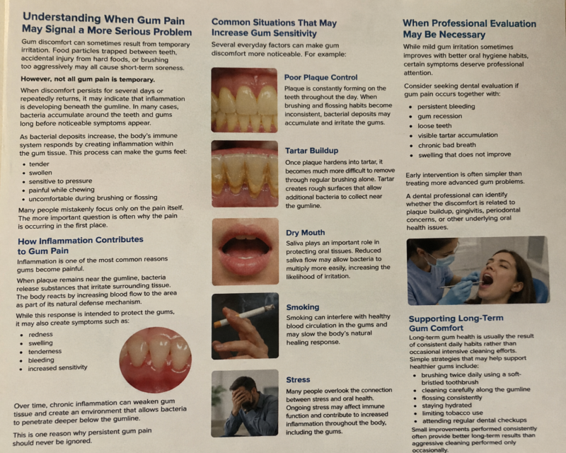 Gum Pain Relief