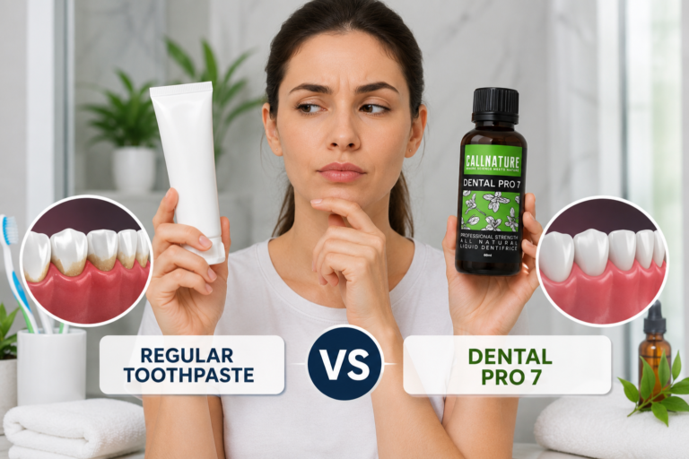 Dental Pro 7 vs Regular Toothpaste