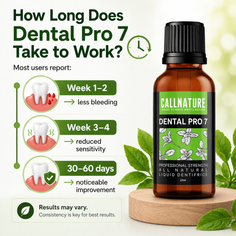 How Long Does Dental Pro 7 Take to Work?
