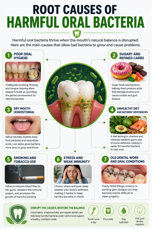 How to Reduce Harmful Oral Bacteria Naturally