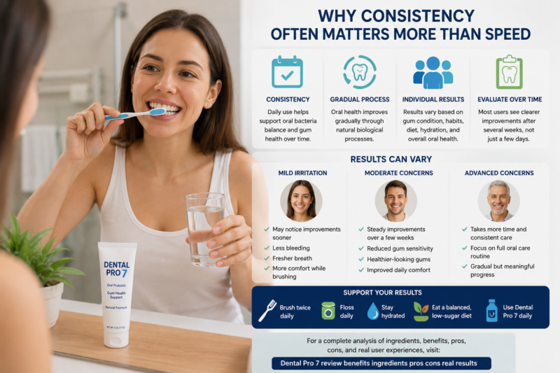 How Long Does Dental Pro 7 Take to Work