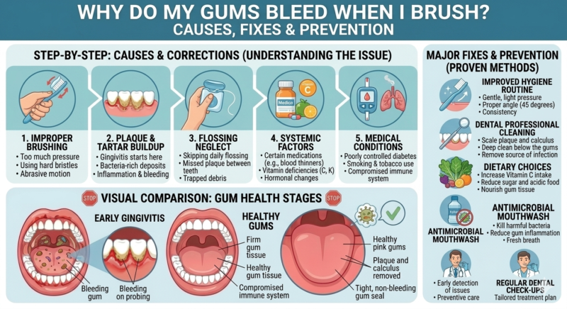 Why Do My Gums Bleed When I Brush